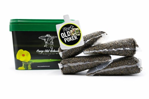 Konopie/Rzepik Natural +Old Poker (zestaw 4x1kg)